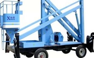 酒店领域高空作业铝合金升降设备